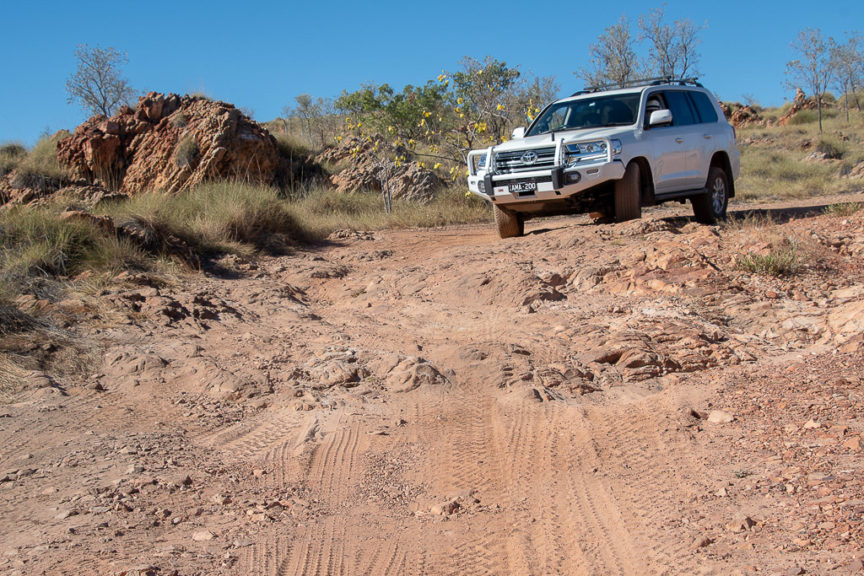 Bit of 4WD'ing to get there